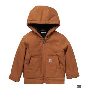 NWOT Carhartt Hooded Insulated Active Jacket. Baby Boy 18 Month